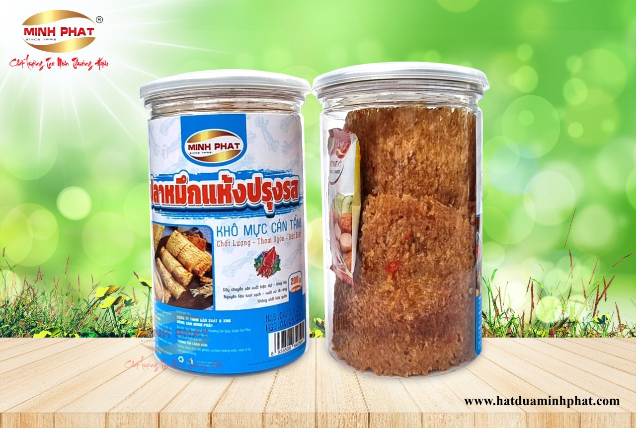 Khô mực cán tẩm