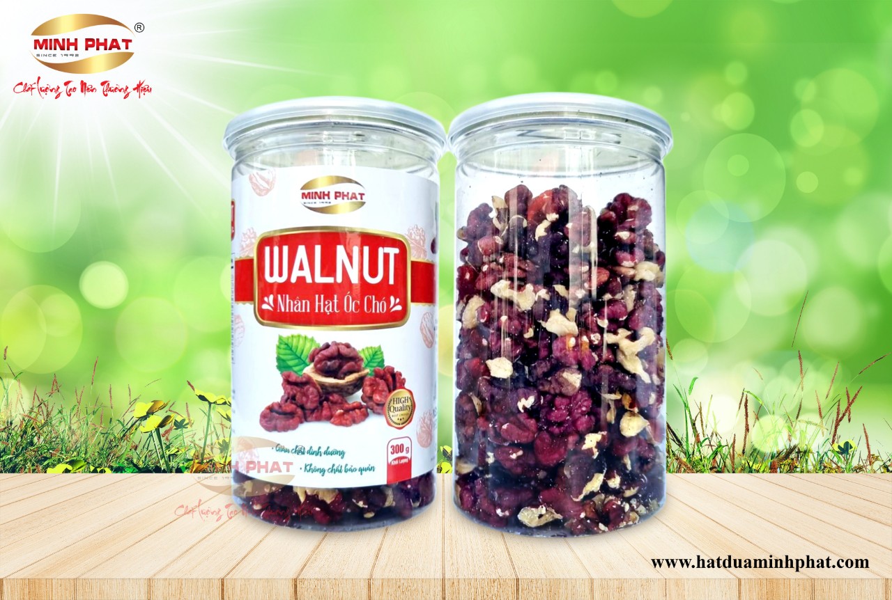 Nhân hạt óc chó đỏ