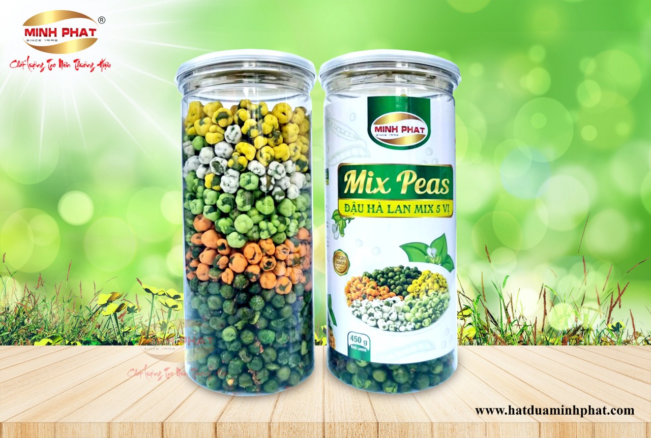 Đậu Hà Lan mix 5 vị