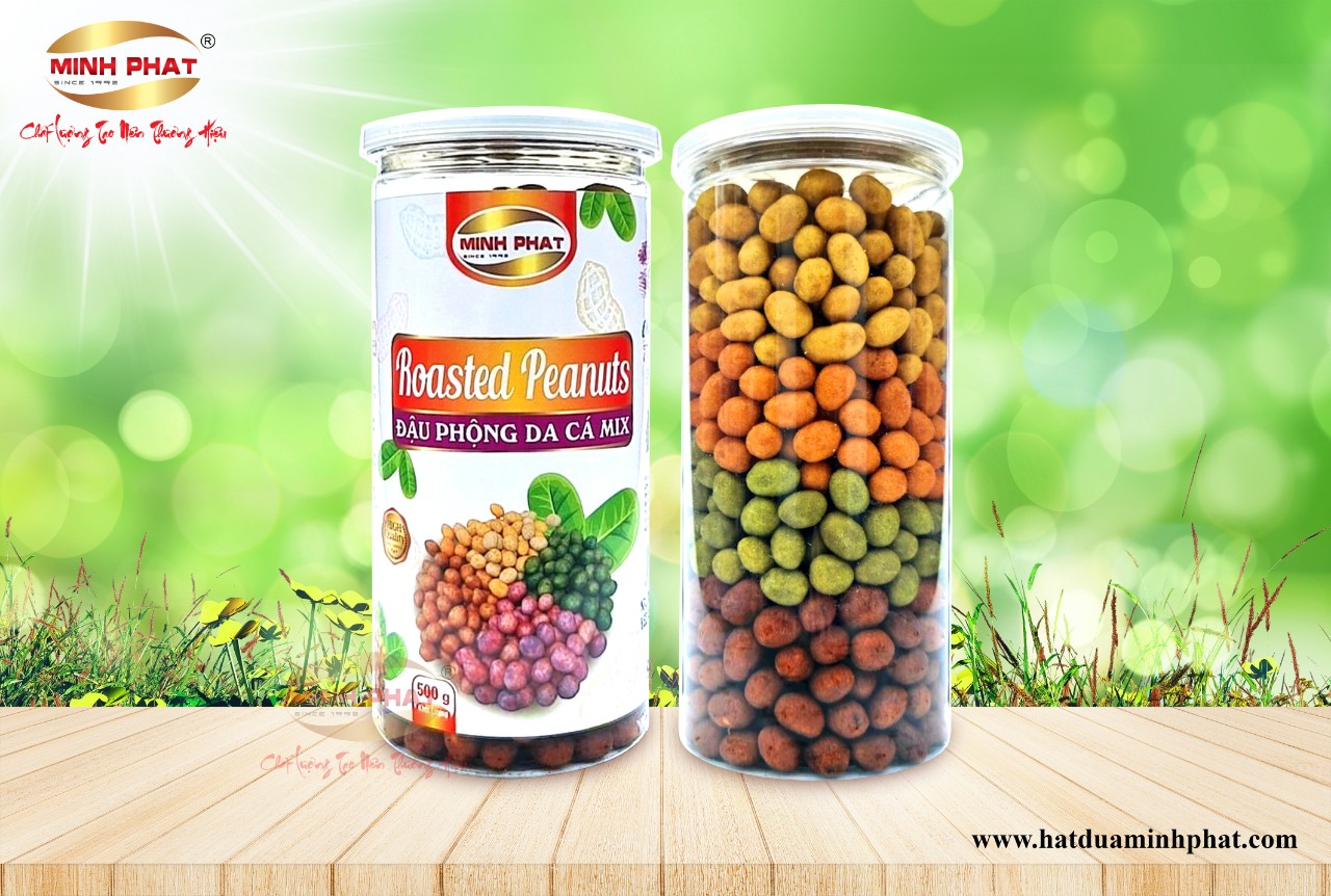 Đậu phộng da cá mix