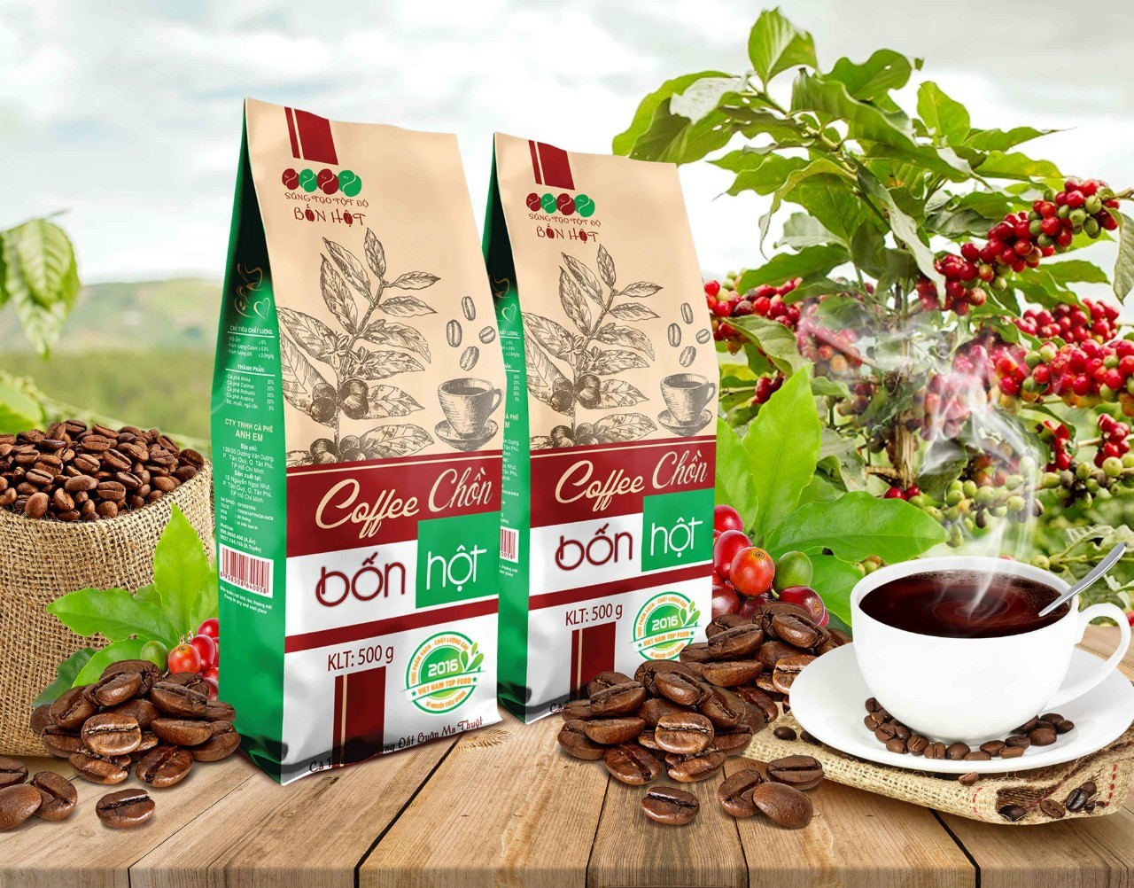 Coffee Chồn Bốn Hột ( Sản phẩm bán chạy nhất )