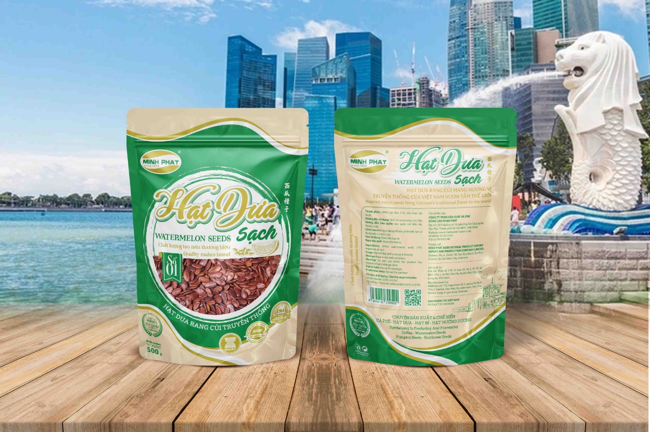 Hạt dưa rang củi loại 1 sạch túi 500gr