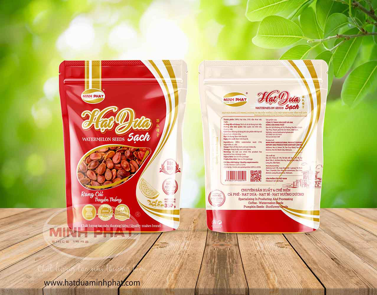 Hạt dưa rang củi 350g