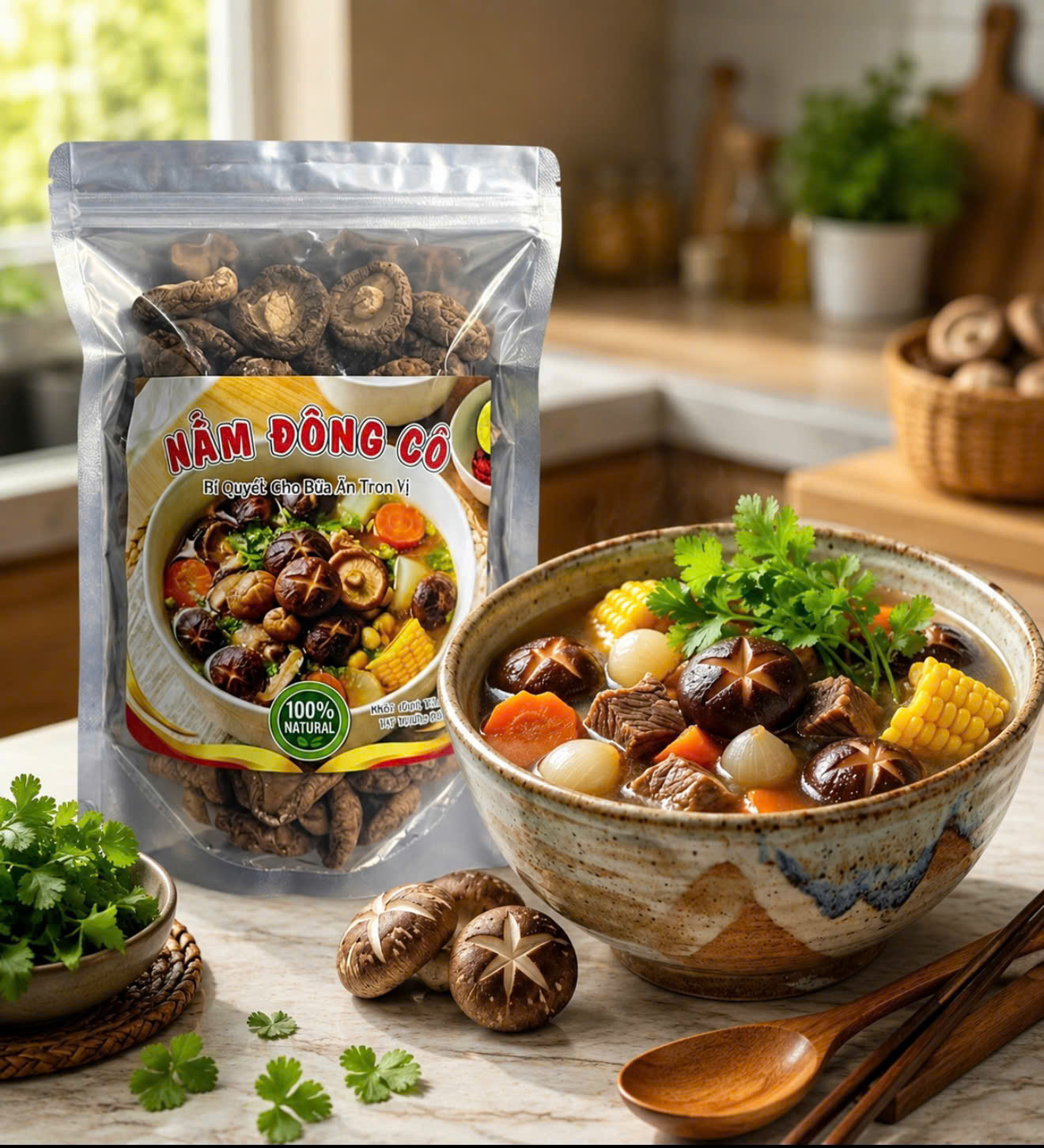 Nấm đông cô 250g