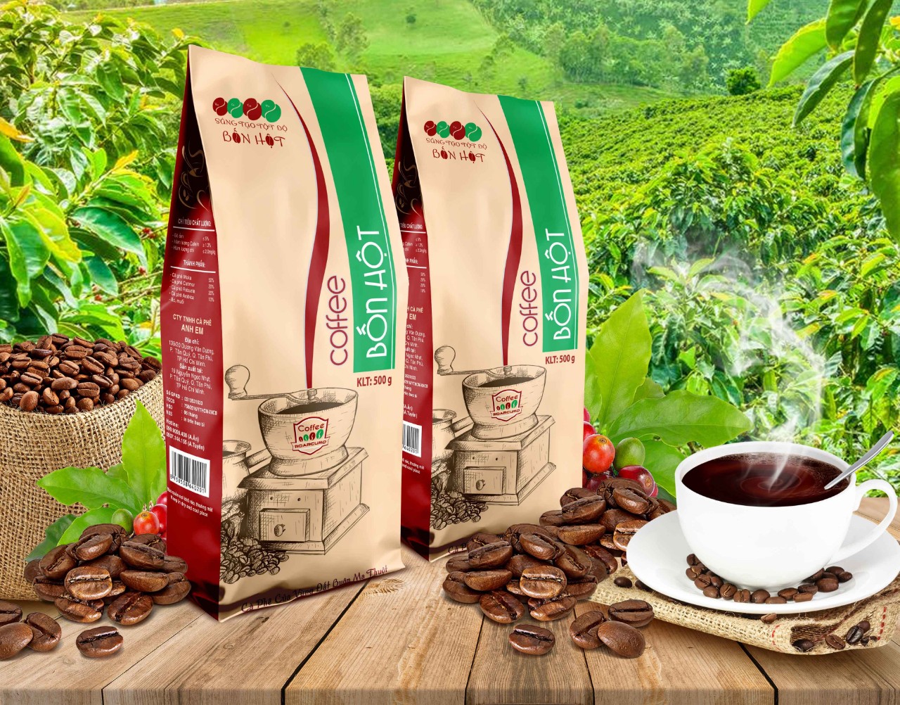 Coffee Mix hạt ( nguyên chất 100% sp được giới thượng lưu ưa chuộng  )