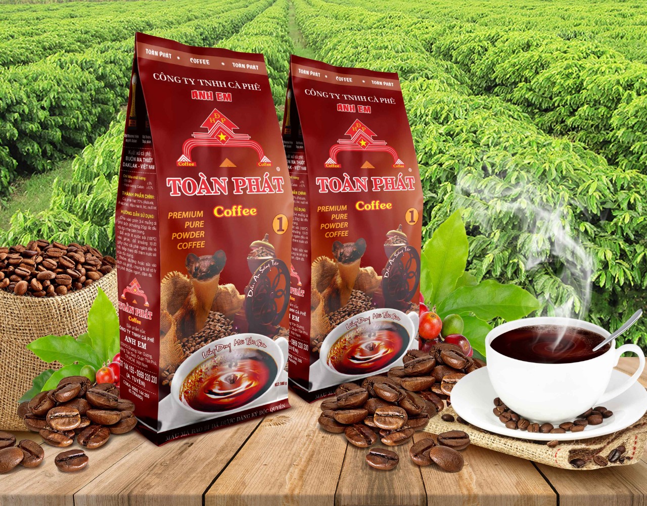 Coffee Toàn Phát ( số 1 ) sp tạp hóa ưa chuộng
