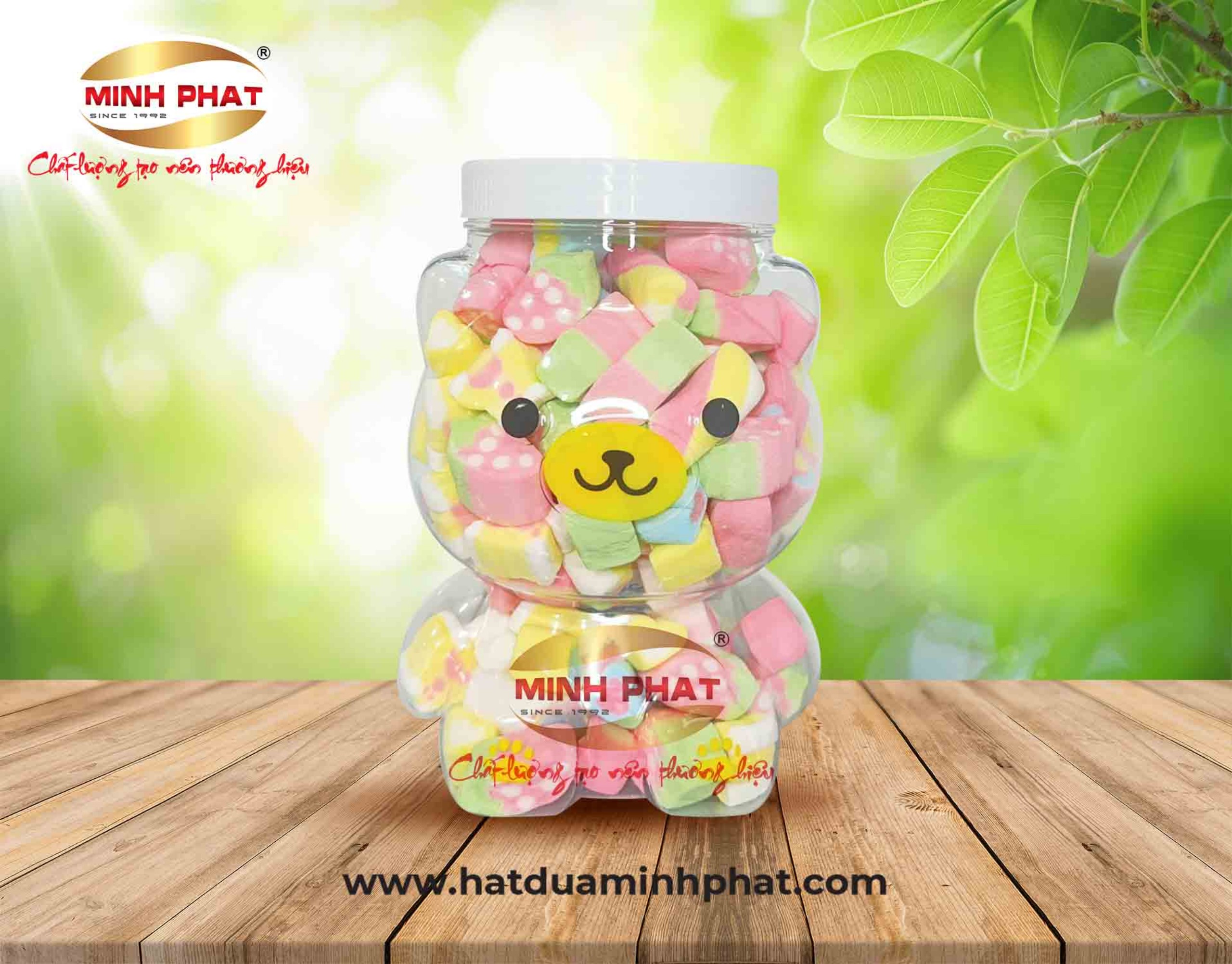 Kẹo marshmallow gấu mâp 300gr