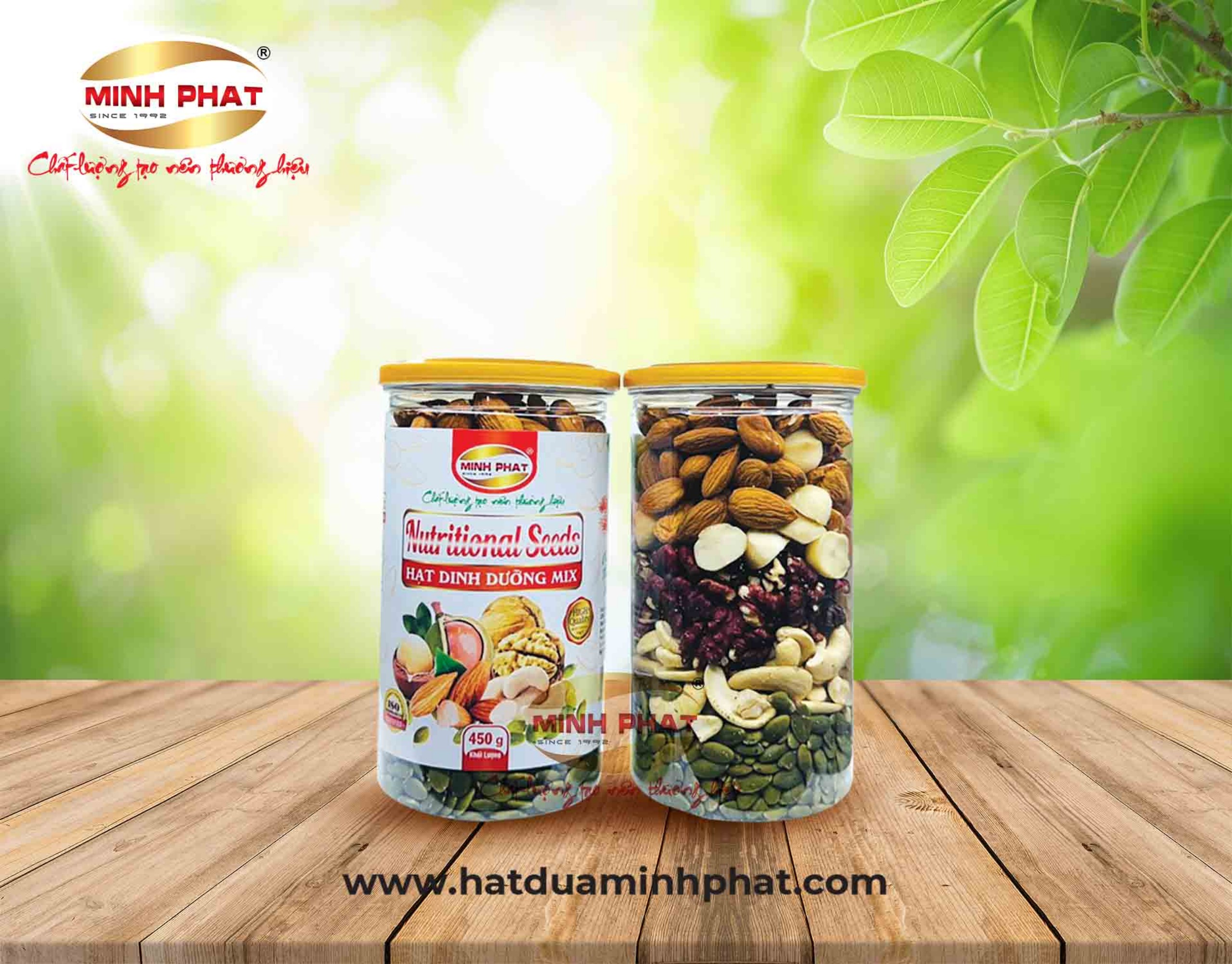 Nhân Hạt dinh dưỡng mix 450gr